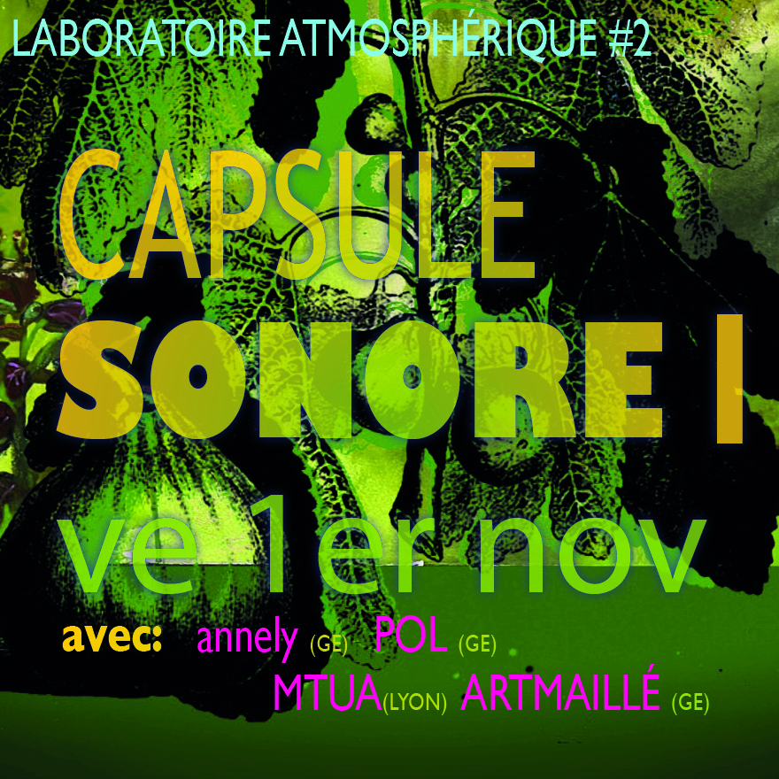 1er novembre 2024 CAPSULE SONORE I