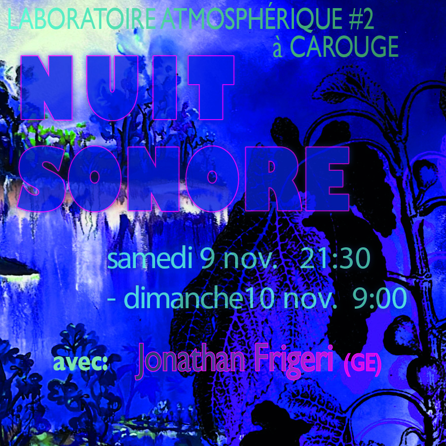 9 au 10 nov. NUIT SONORE
